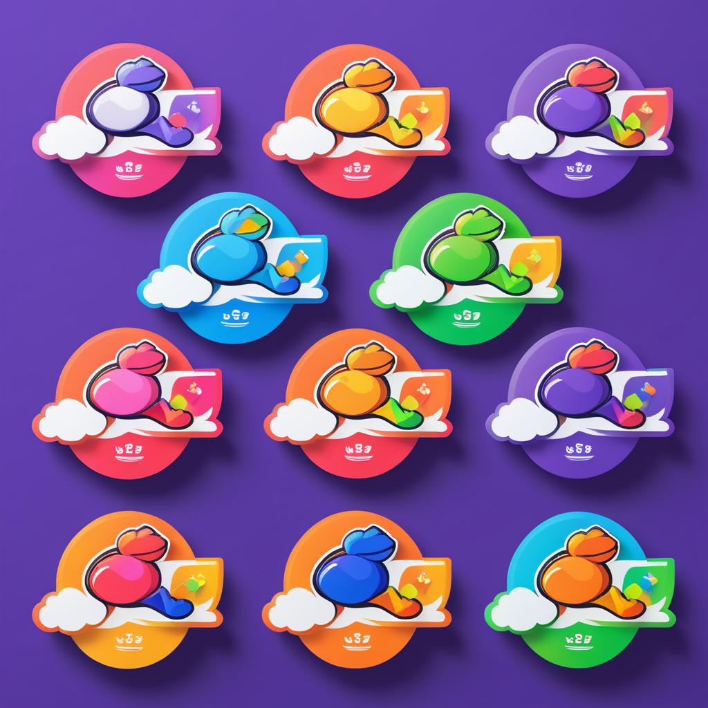 Vibrant Yoshi Twitch Subscription Badges