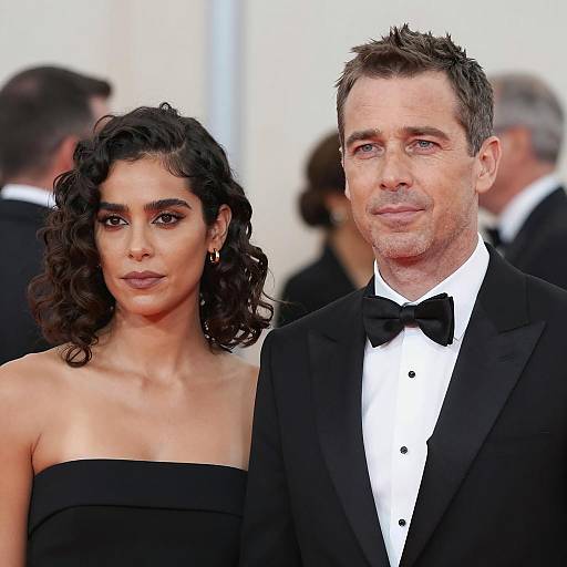 Elegant Couple at Formal Event