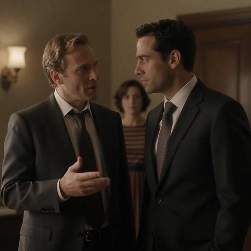 Intimate Conversation in Dim Light