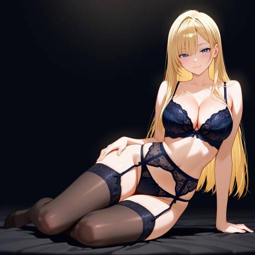 Elegant Lingerie Portrait of a Tall Beauty Elegant Lingerie Portrait of a Tall Beauty