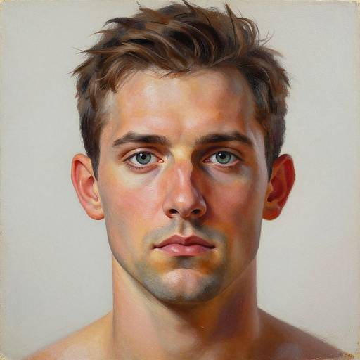 Realistic Cyclops Portrait by Michelangelo