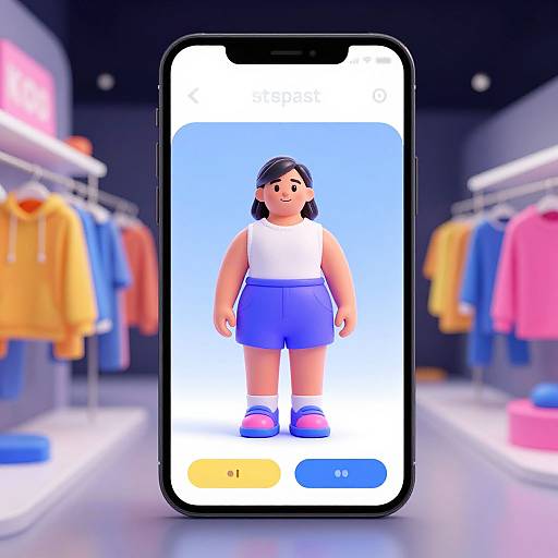 Futuristic Clothing Store for Dwarfism