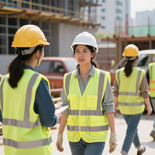 Empowered Female Construction Workers