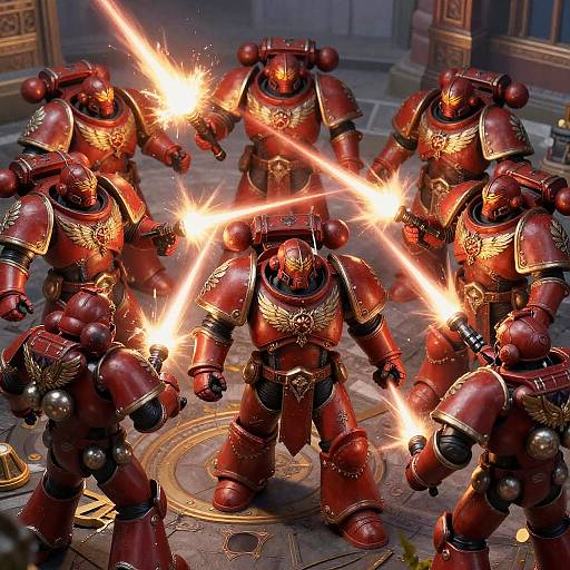 Blood Angels Epic Battle Artwork