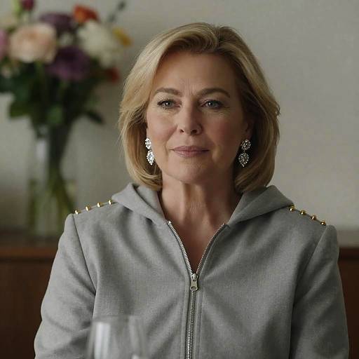 Elegant Indoor Portrait of a Woman