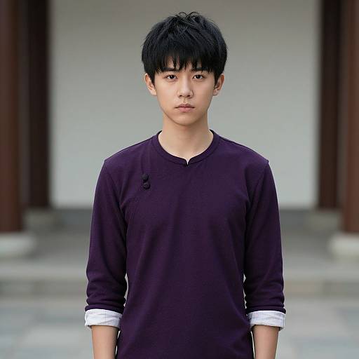 Realistic Male in Chinese Movie Costume