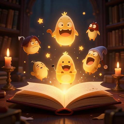 Magical Naughty Joke Book Design