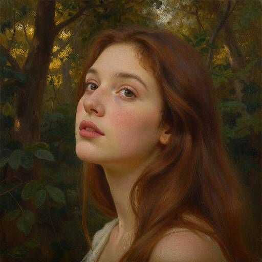 Hyper-Realistic Portrait from Bug's-Eye View