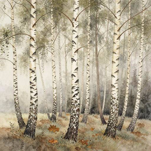 Whispering Pines Birch Woodland