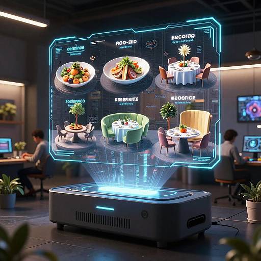 Futuristic Restaurant Concept Generator