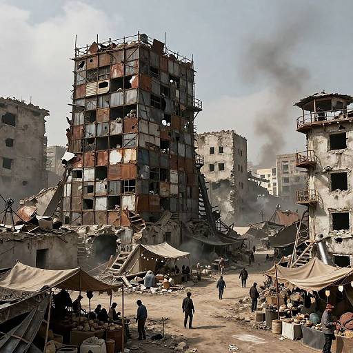 Post-Apocalyptic Fortified Settlement