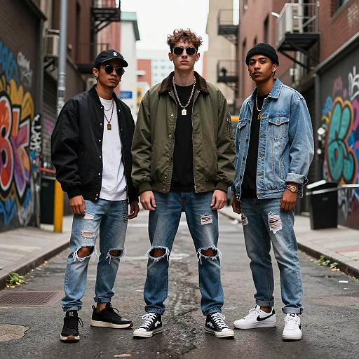 Gritty Urban Street Fashion Shoot