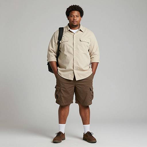 Casual Plus Size Fashion Photography