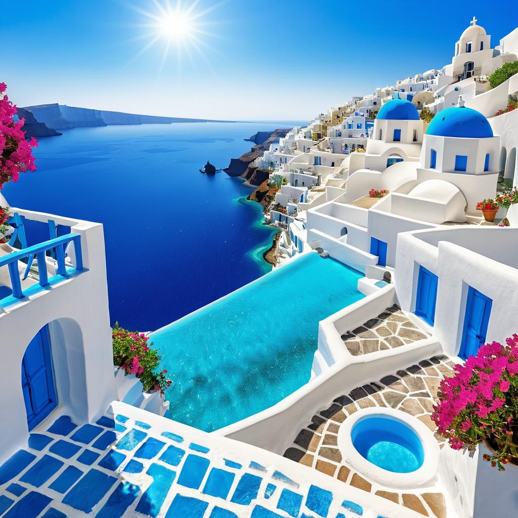 Stunning Santorini Coastal Photography