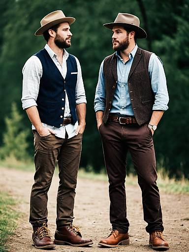 Casual Outdoor Interview Outfit Males