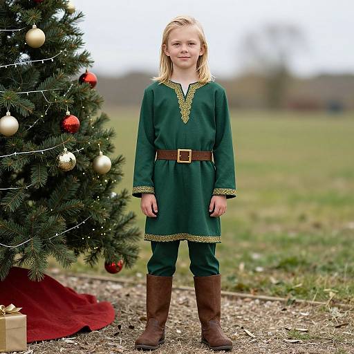 Celtic Christmas Costume for Boy