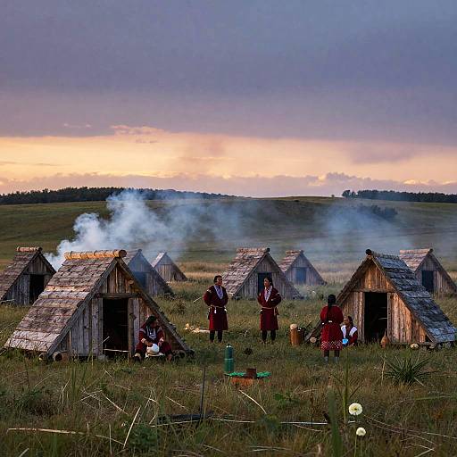Indio Cherokee Village at Sunset