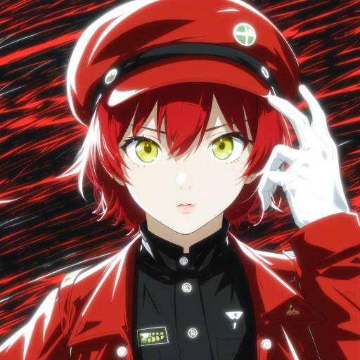 Illustration of Ae-3803, hataraku saibou in the style of Uenoryoma