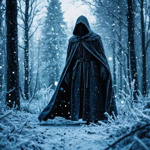 Mystical Winter Sentinel in Twilight Forest Mystical Winter Sentinel in Twilight Forest