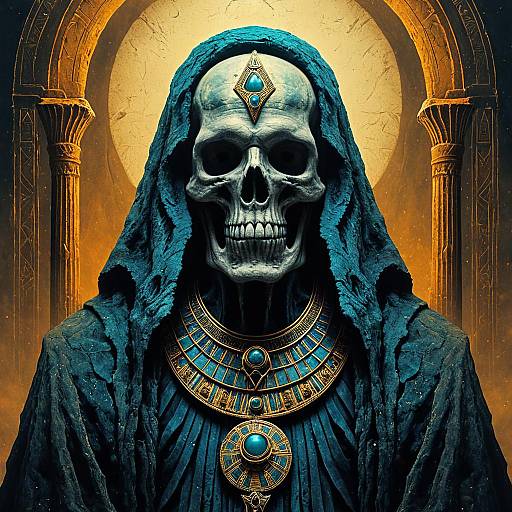 Egyptian Elder Lich Portrait
