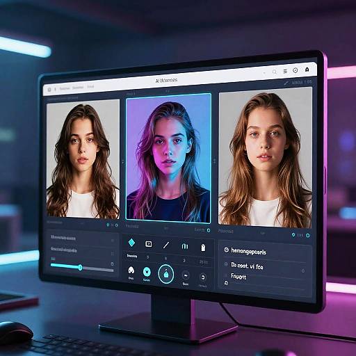AI-Powered Futuristic Photo Editing