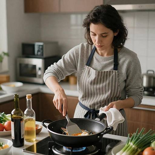 Focused Cooking in a Cluttered Kitchen