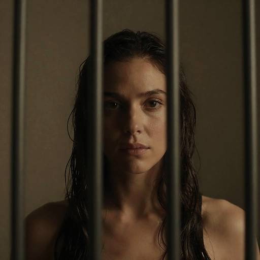 Moody Portrait of Introspection