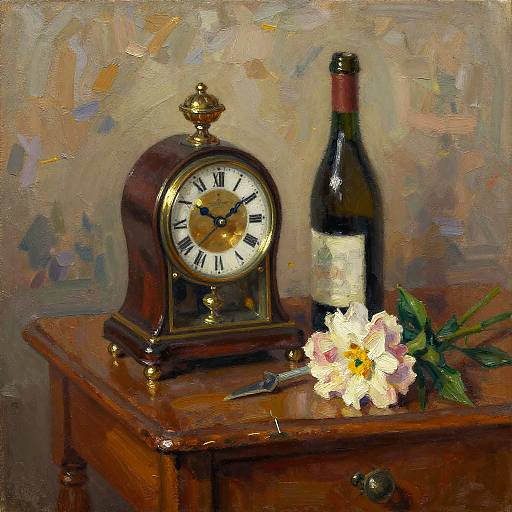 Classical Oil Still Life Painting