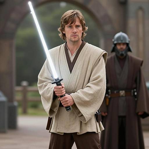 Luke Skywalker in a Jedi Atmosphere