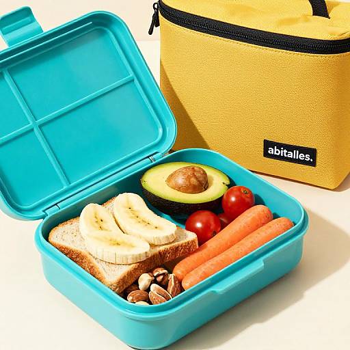 Vibrant Healthy Snack Lunchbox