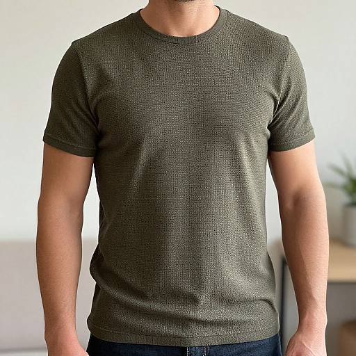 Relaxed European Man Portrait