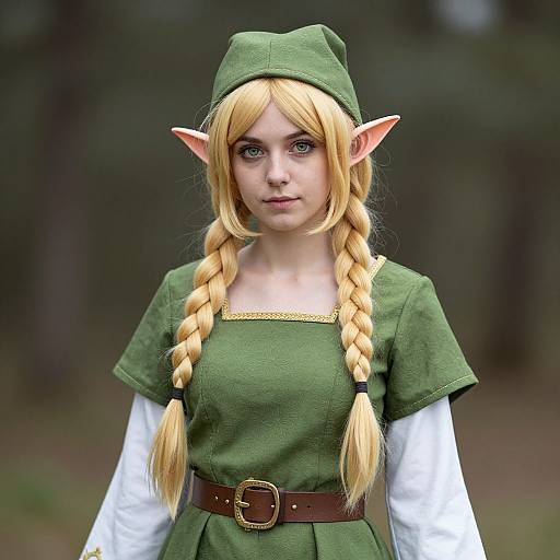 Realistic Pixie Elf Girl Cosplay