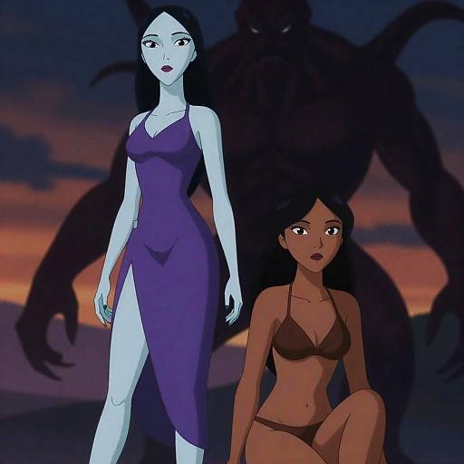 Women Confronting a Monstrous Creature