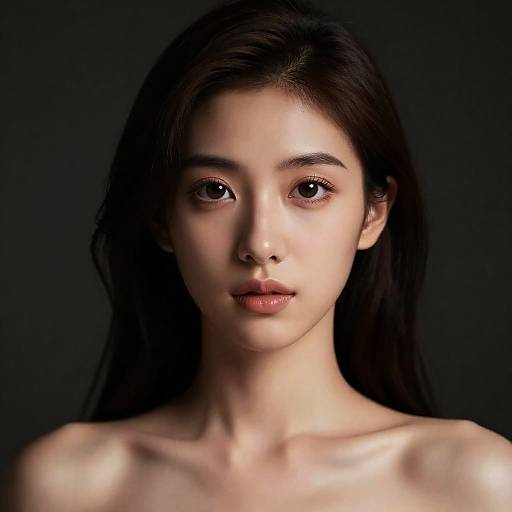 Ultra-Detailed Night Portrait of Girl