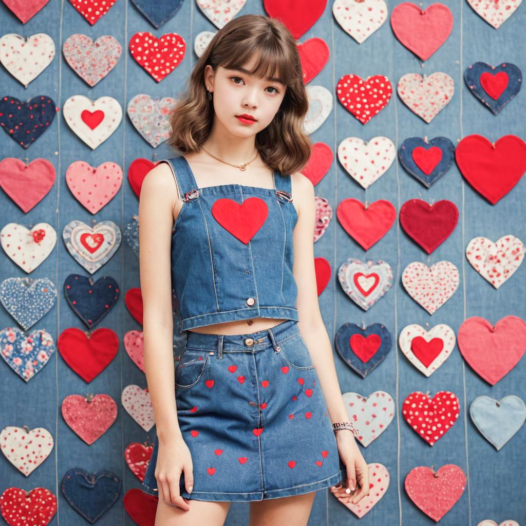 Vintage Valentine's Day Teen Fashion