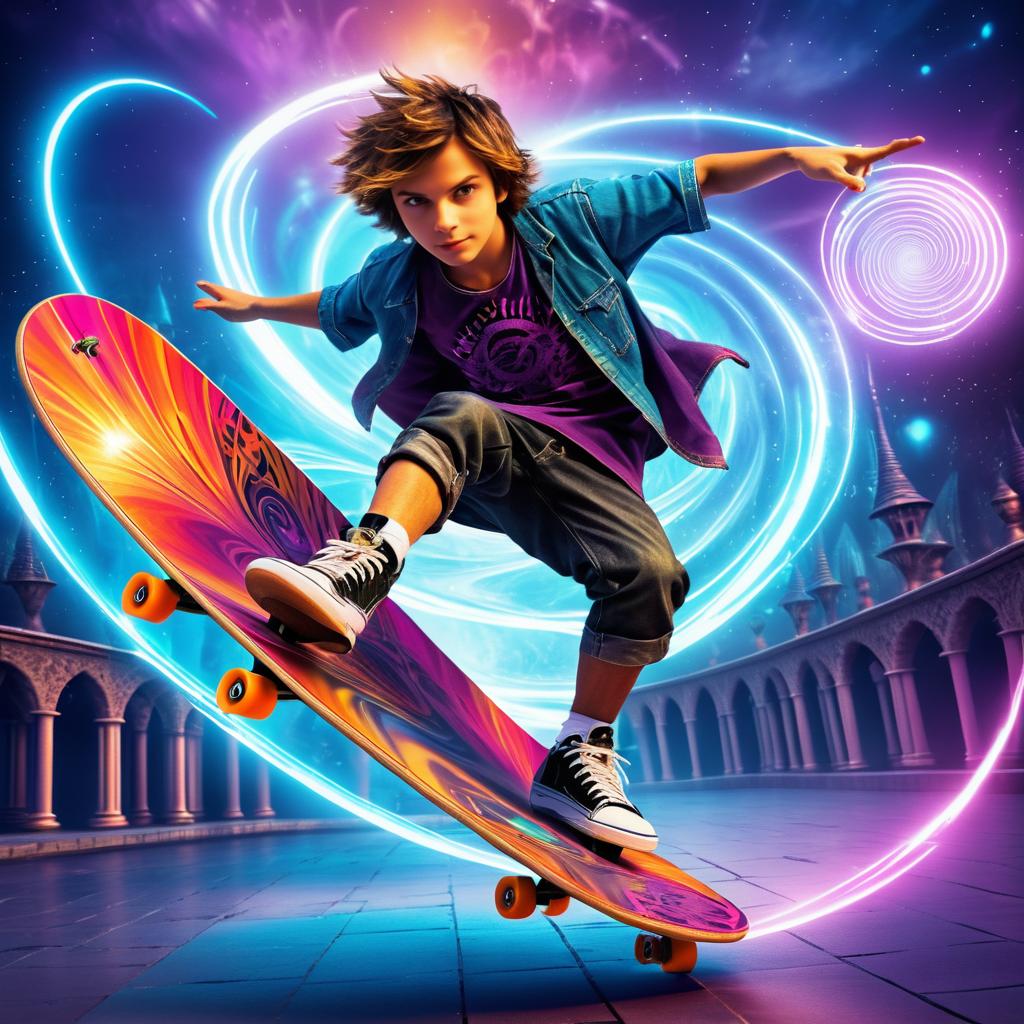 Enchanting Fantasy Skateboard Tricks Unleashed