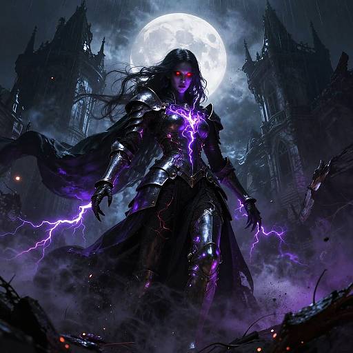 Shadow Sorceress in Haunted Mansion