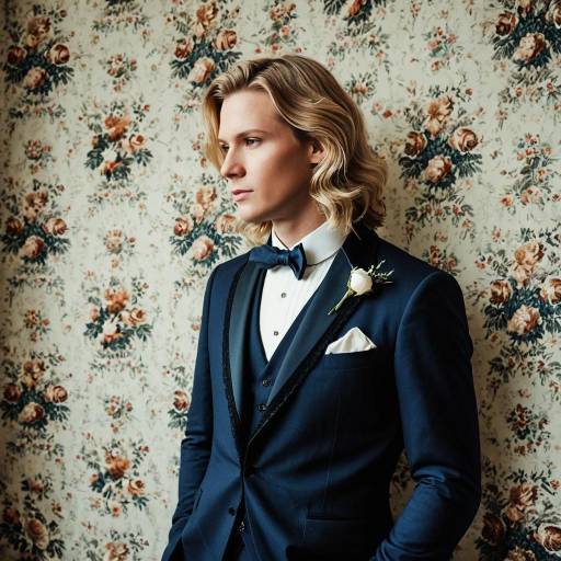 Thoughtful Groom in Vintage Setting
