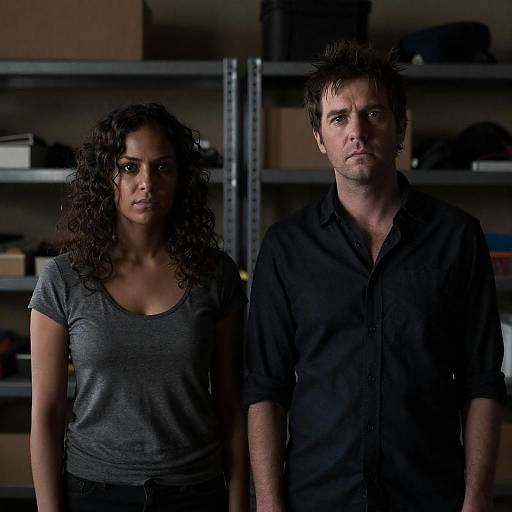 Dimly Lit Storage Room Portrait