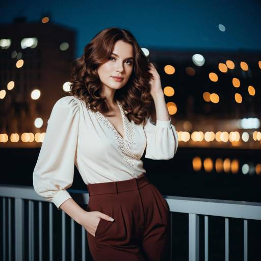 Elegant Nighttime Cosplay of Matylda