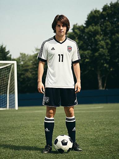 Realistic Casual Male Soccer Outfit