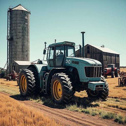 Stålenhag-Style Outback Dieselpunk Table