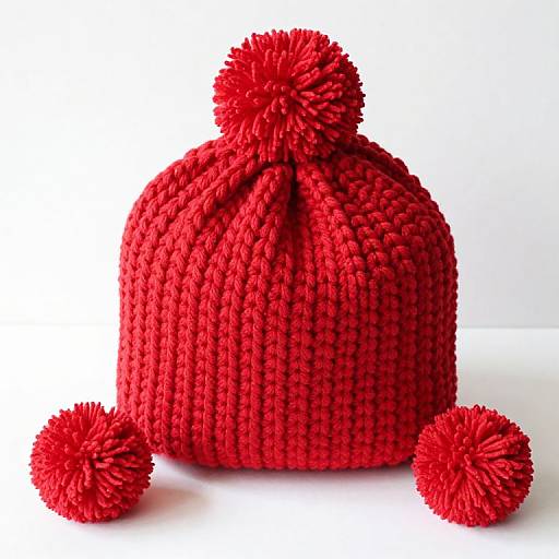 Claret Crochet Chunky Knit Tea Cosy