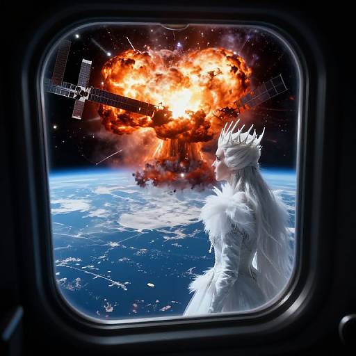 White Witch Earth Explosion View