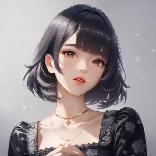 Realistic Portrait of Noelle from Genshin Impact