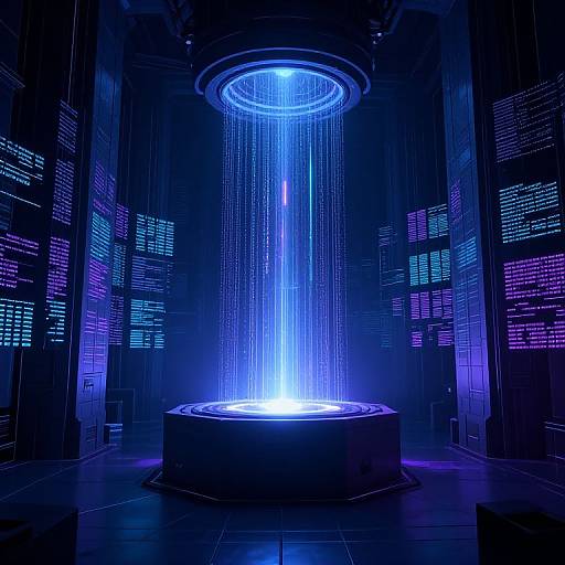 Edobox in Underground Data Cathedral