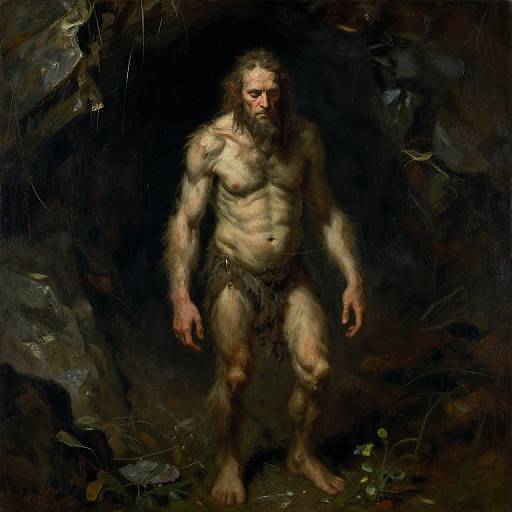 Scrawny Treant in Overgrown Cave