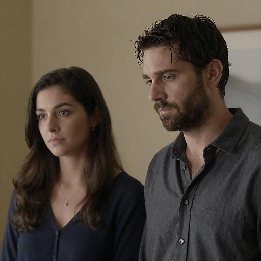 Intimate Indoor Portrait of a Couple