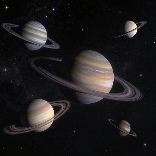 Serene Cosmic Dance of Planets