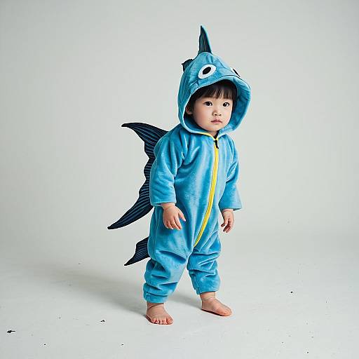 Cute Baby Fish Costume for Boys